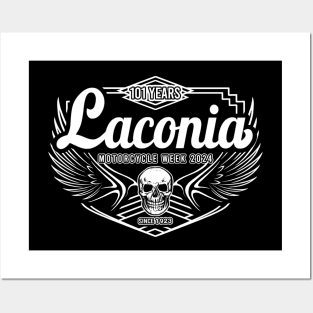 Laconia motorcycle week 2024 Posters and Art